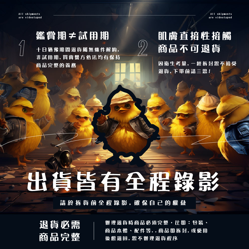 商品本體、配件等..商品如拆封, 或使用