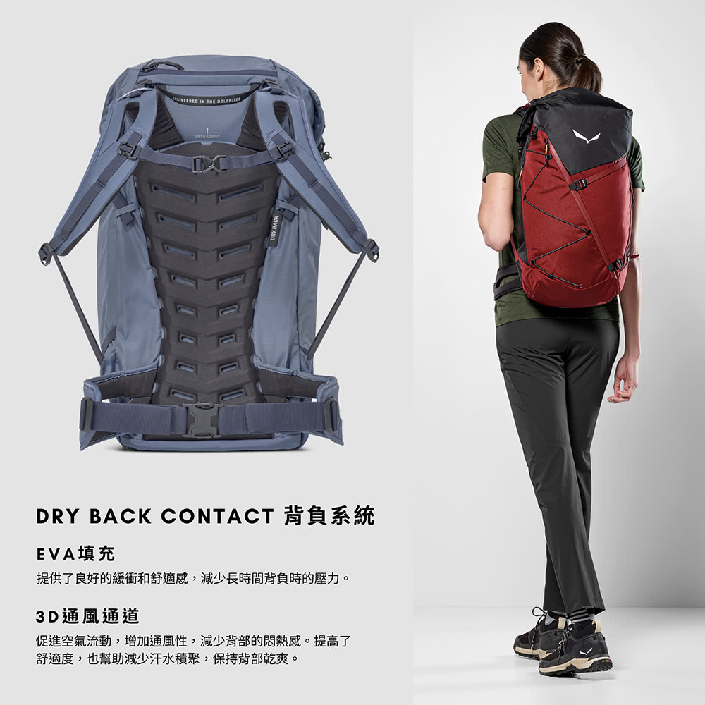 SALEWA Puez 40+5L Backpack 捲頂背