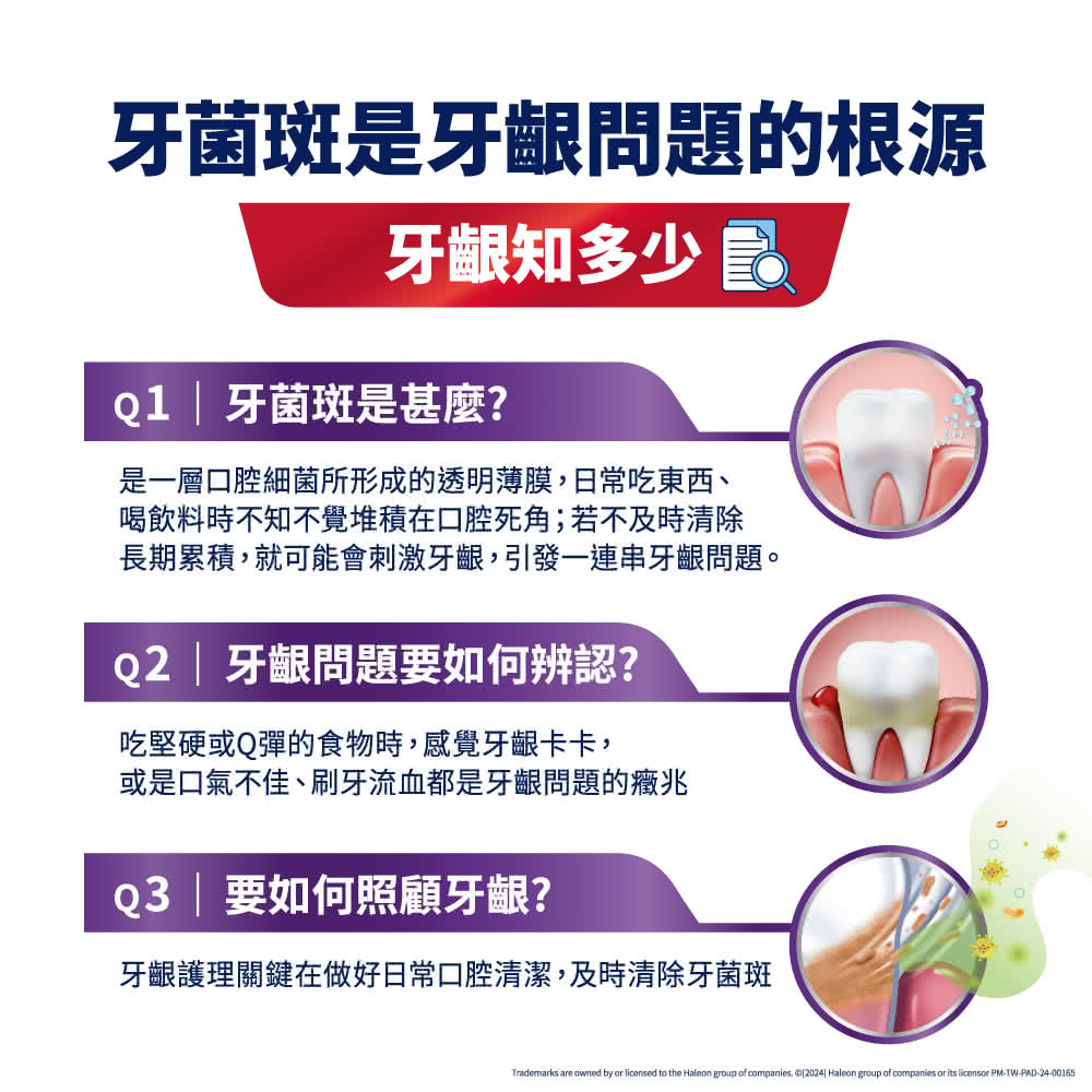 長期累積,就可能會刺激牙齦,引發一連串牙齦問題。