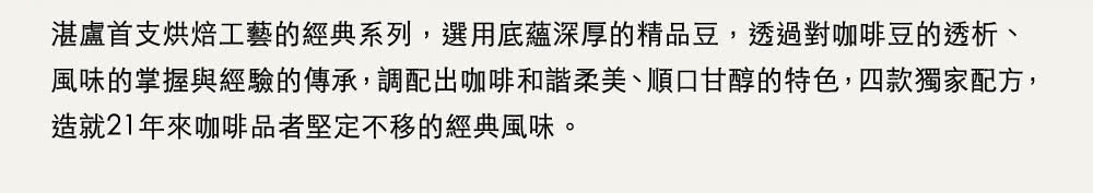 湛盧咖啡 你的每日精品濾掛咖啡組(經典系列40入＋每日隨行保