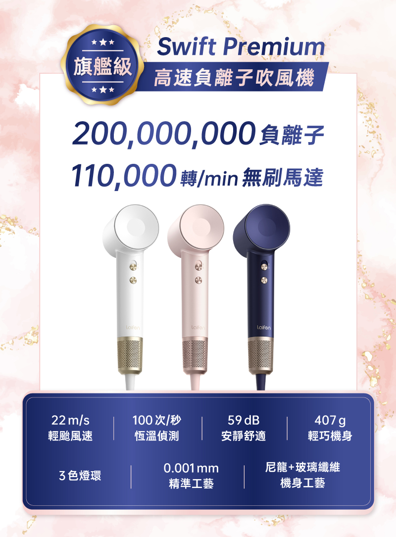 110,000 轉min 無刷馬達