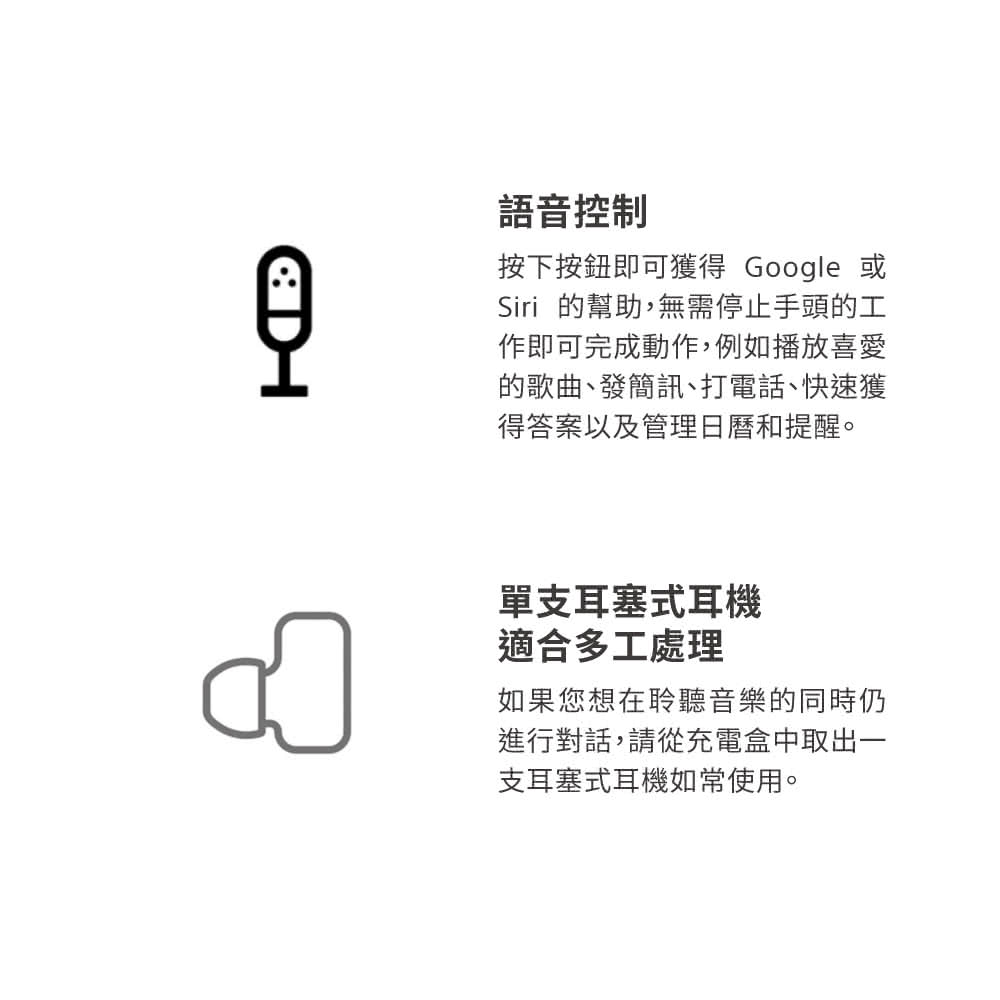 按下按鈕即可獲得 Google 或