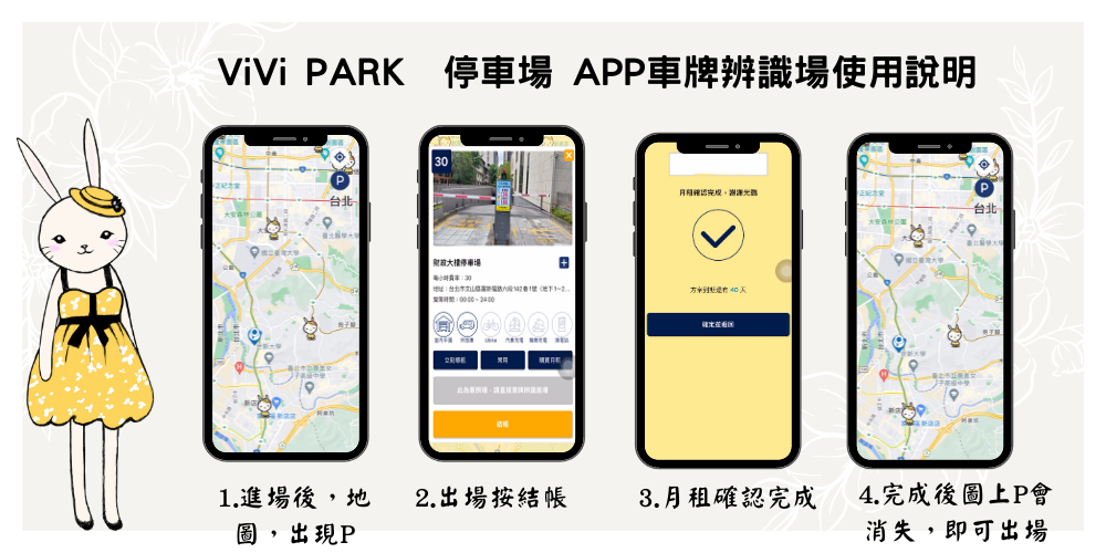 ViVi PARK 停車場 宜蘭區羅東公正國小地下停車場連續