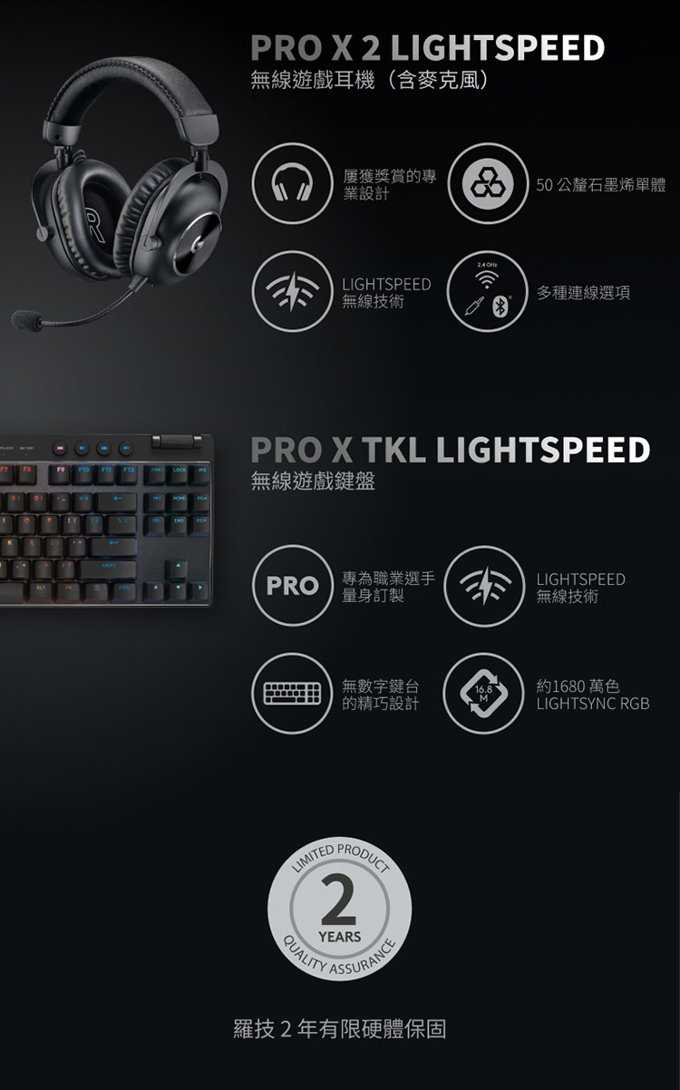 無線遊戲耳機含麥克風