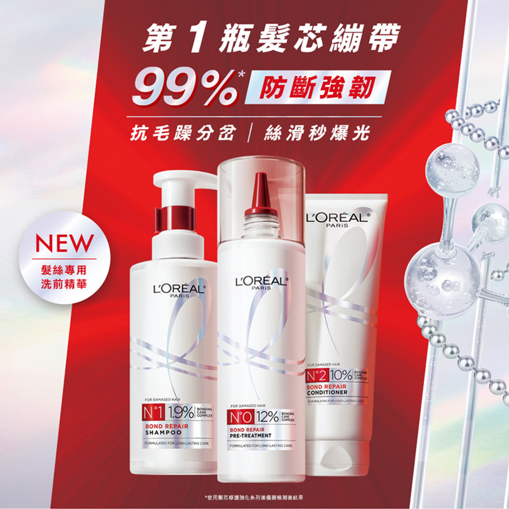 LOREAL Paris 巴黎萊雅 髮芯修護強化洗髮露440