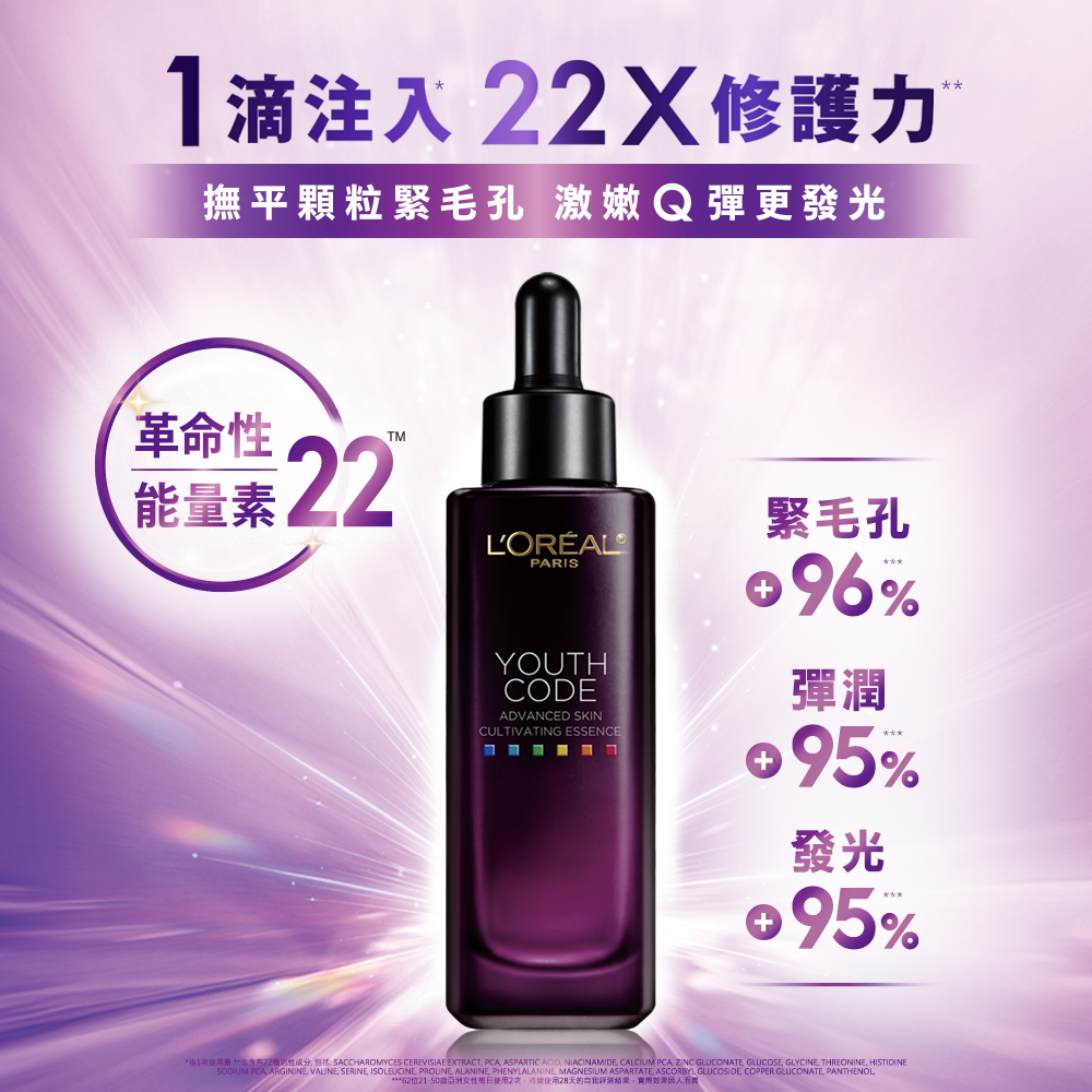 LOREAL Paris 巴黎萊雅 青春密碼酵素肌底調理精華