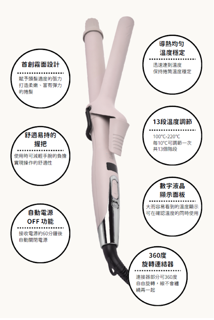 KINUJO 磨砂陶瓷電棒 - 詳情3