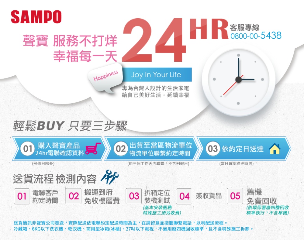 SAMPO聲寶 ES-H13F - 詳情9