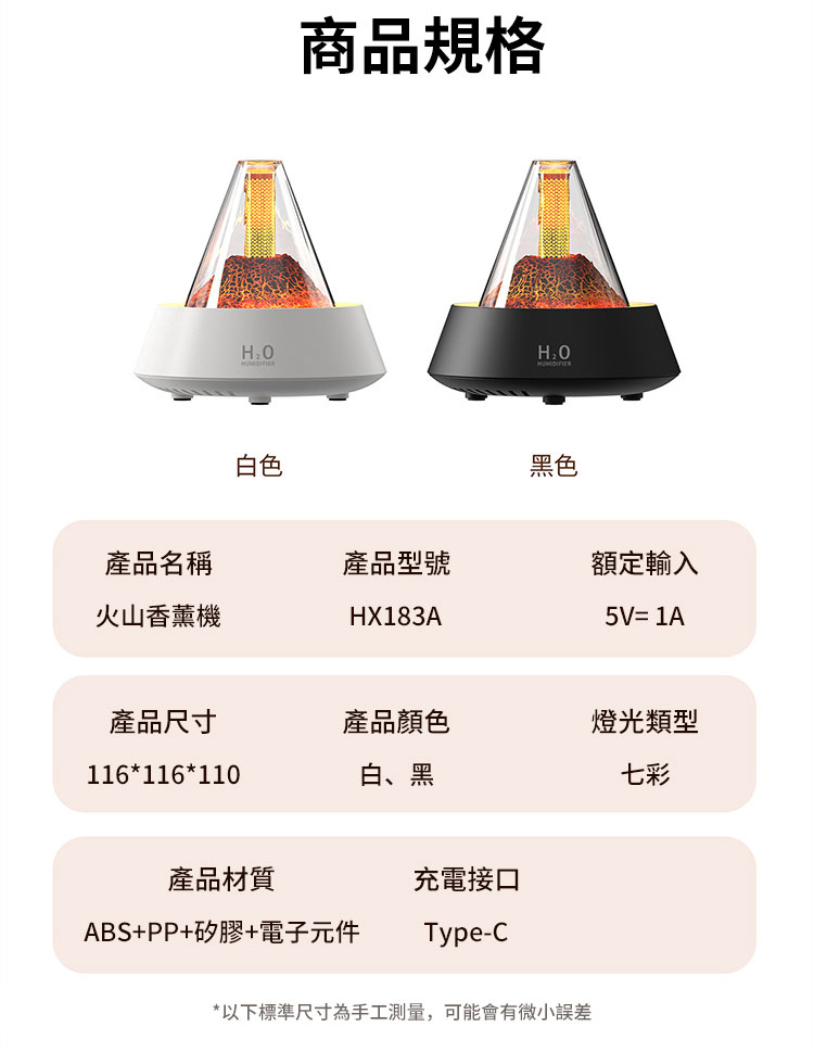 ä»¥ä¸æ¨æºå°ºå¯¸çºæå·¥æ¸¬é,å¯è½ææå¾®å°èª¤å·®