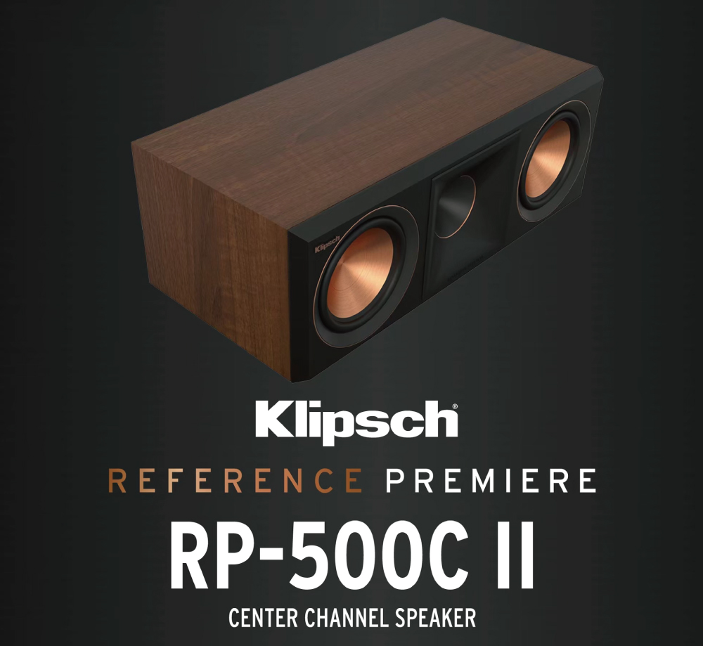 Klipsch RP-500C II中置喇叭 中央聲道被動式