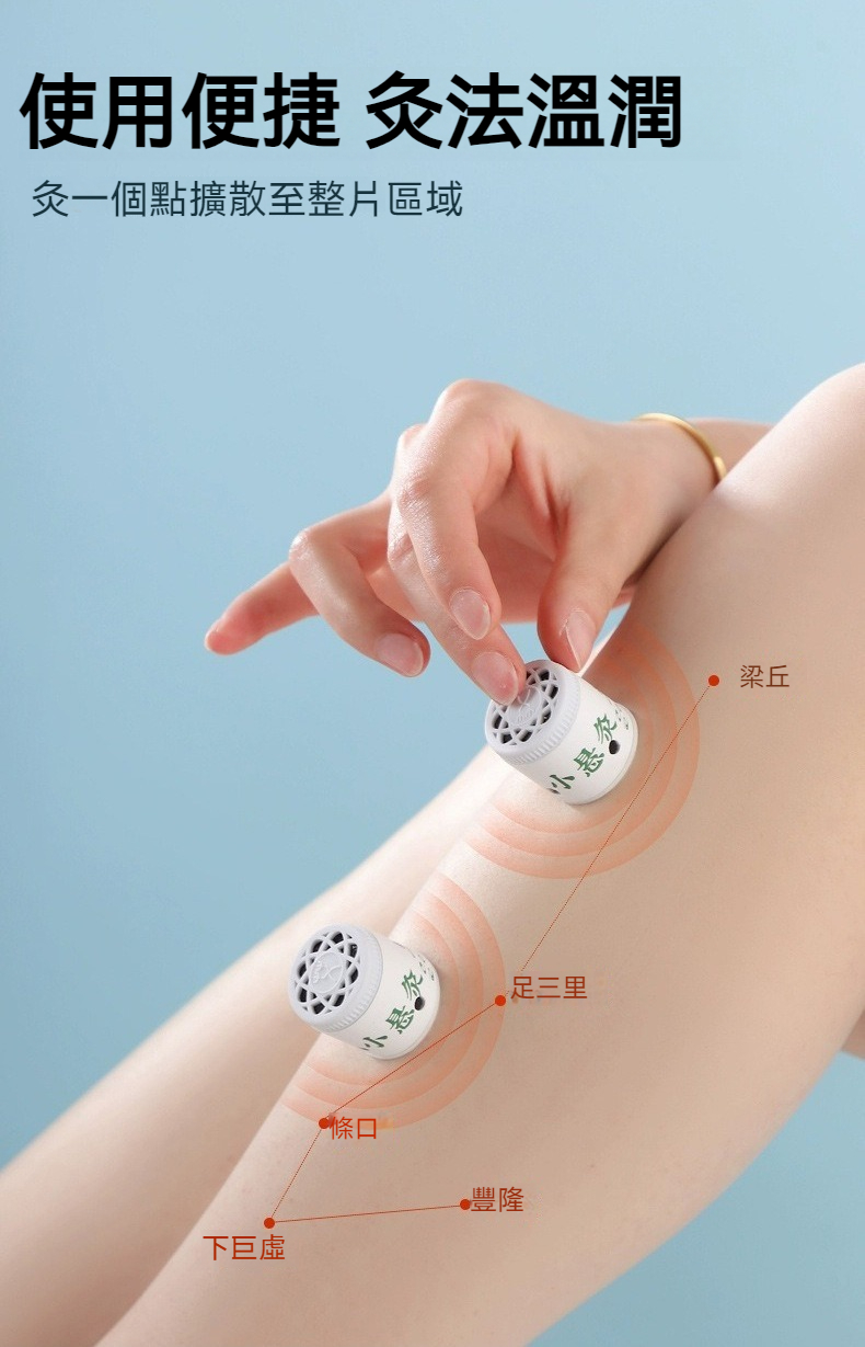 灸一个点扩散至整片区域