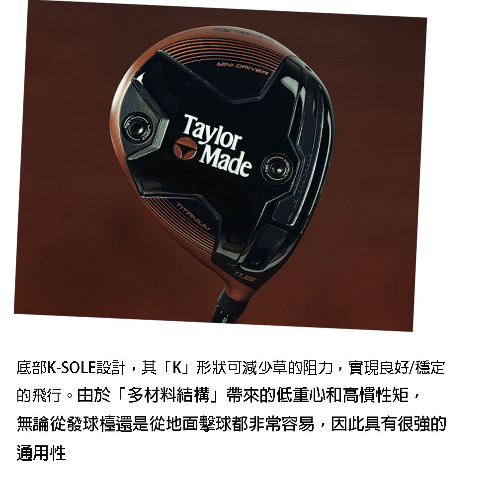 TaylorMade BRNR MINI COPPER DR