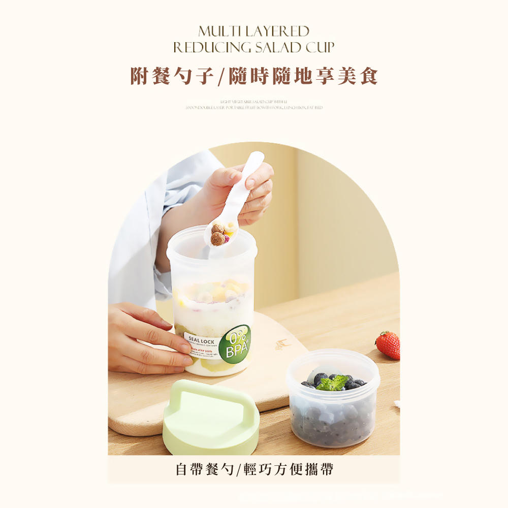 附餐勺子隨時隨地享美食 自帶餐勺輕巧方便攜帶 