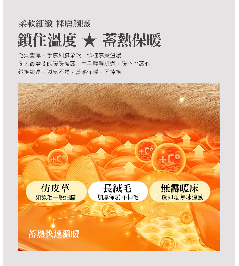 冬天最需要的暖暖被窩,用手輕輕拂過,暖心也窩心