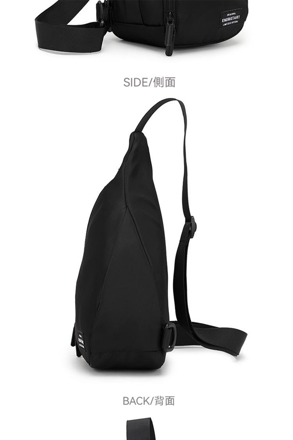 SIDE側面 BACK背面 