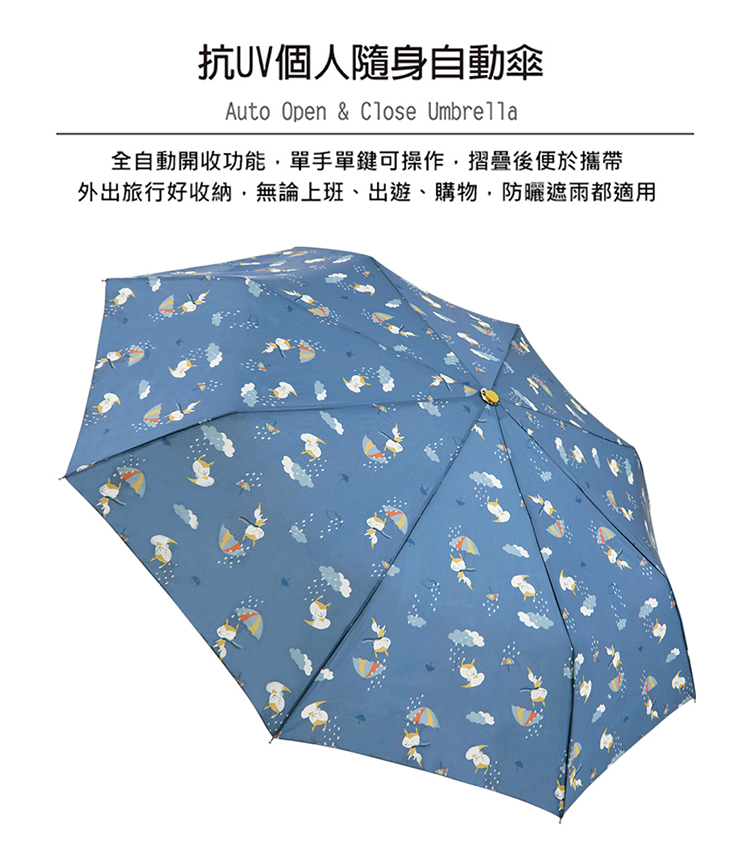 rainstory 狐狸的雨天抗UV個人自動傘品牌優惠