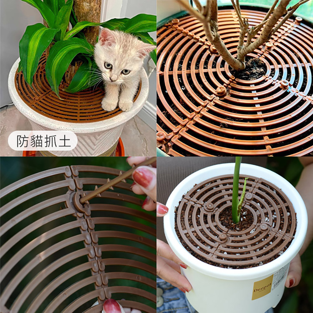 防貓抓土 