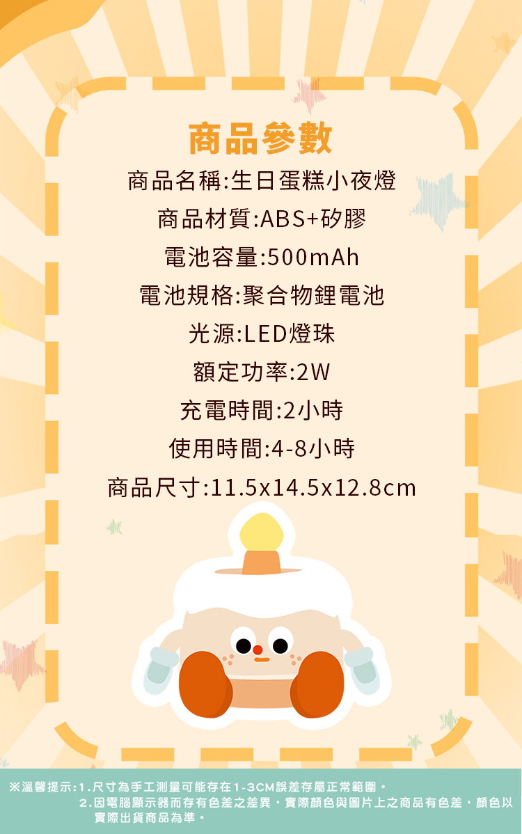 2.因電腦顯示器而存有色差之差異,實際顏色與圖片上之商品有色差,顏色以