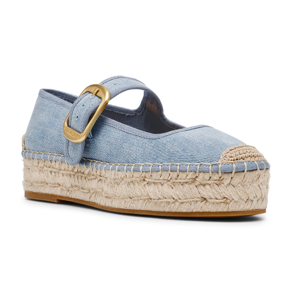 steve madden CAYMEN 草編厚底休閒瑪麗珍鞋