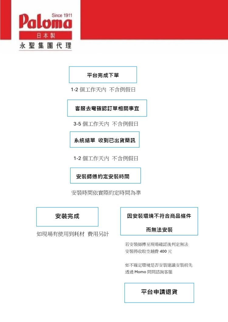 PALOMA百熱美 20 公升 - 詳情1