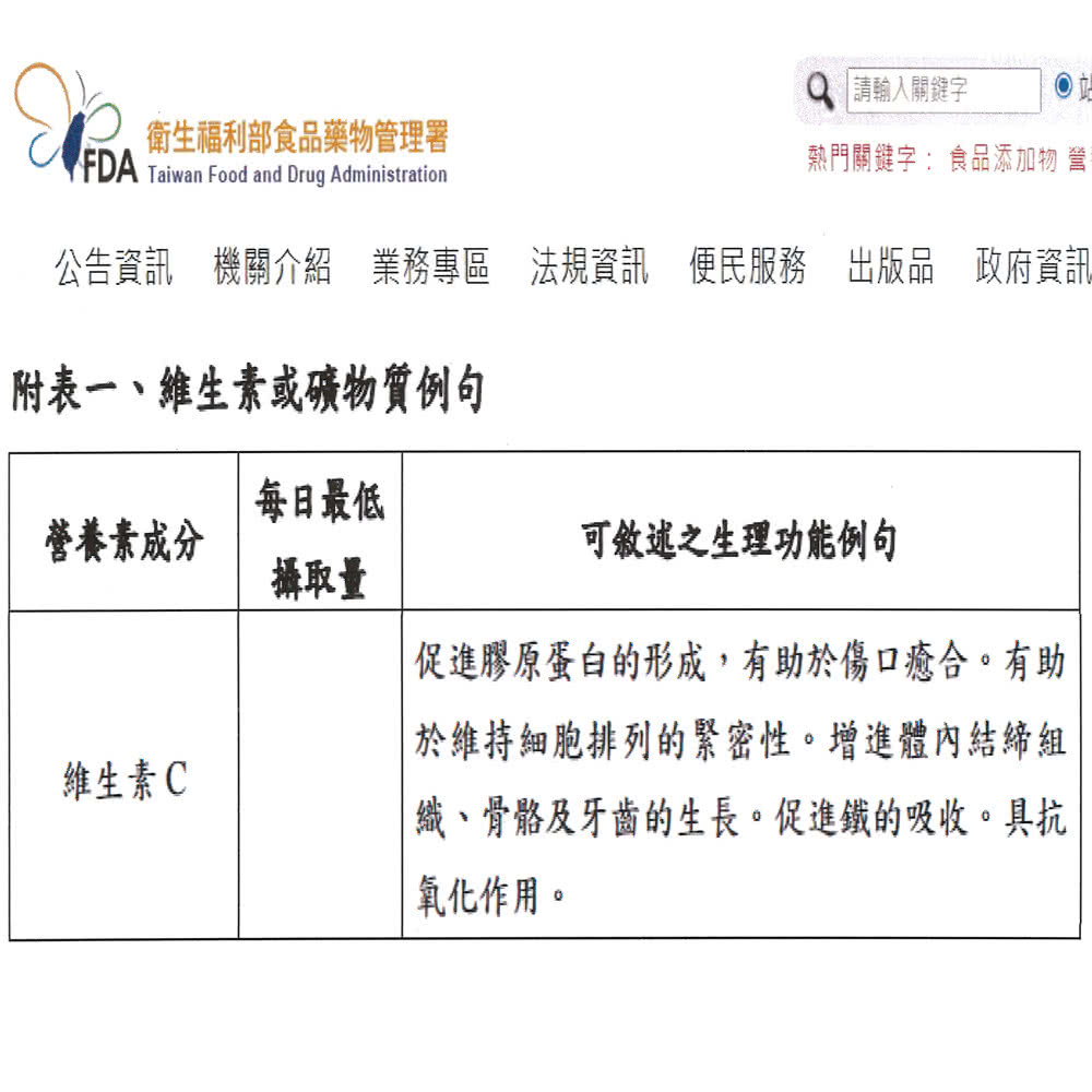 公告資訊 機關介紹 業務專區 法規資訊 便民服務 出版品 政府資訊