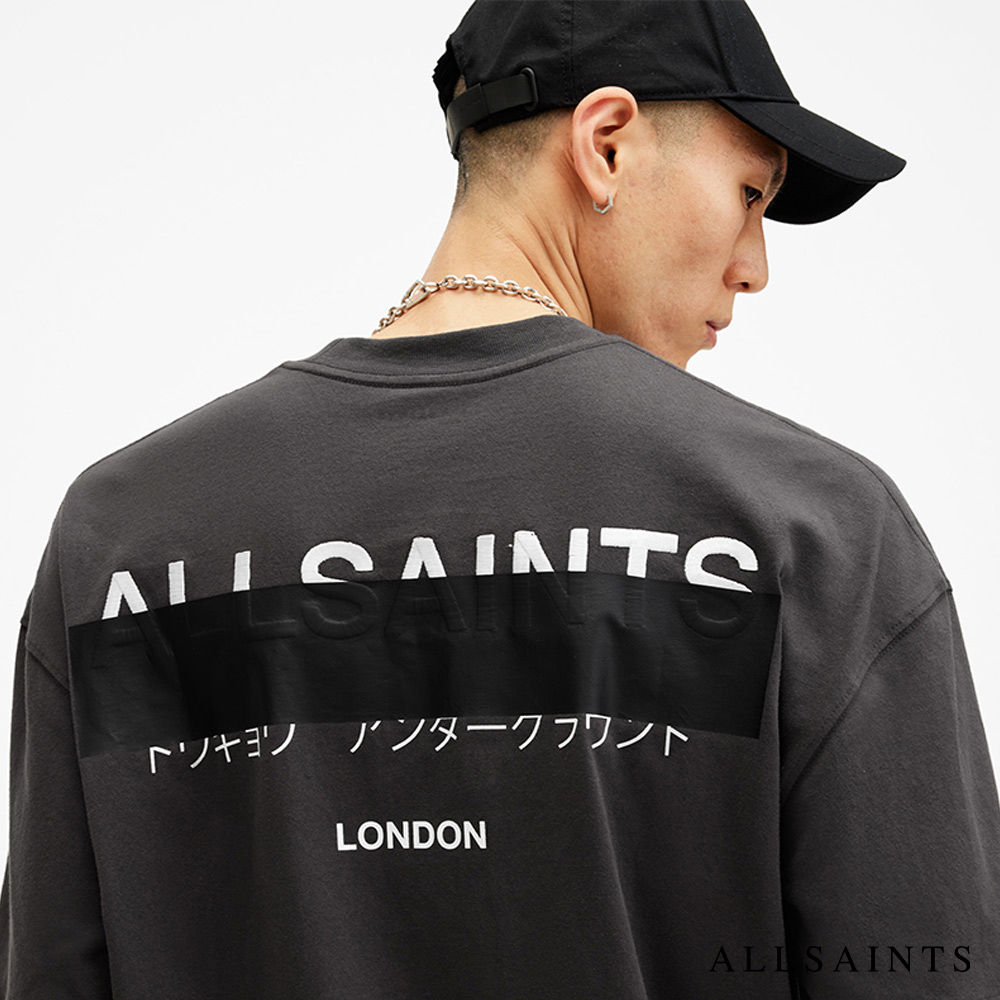 ALLSAINTS REDACT 短袖T恤Washed Bl