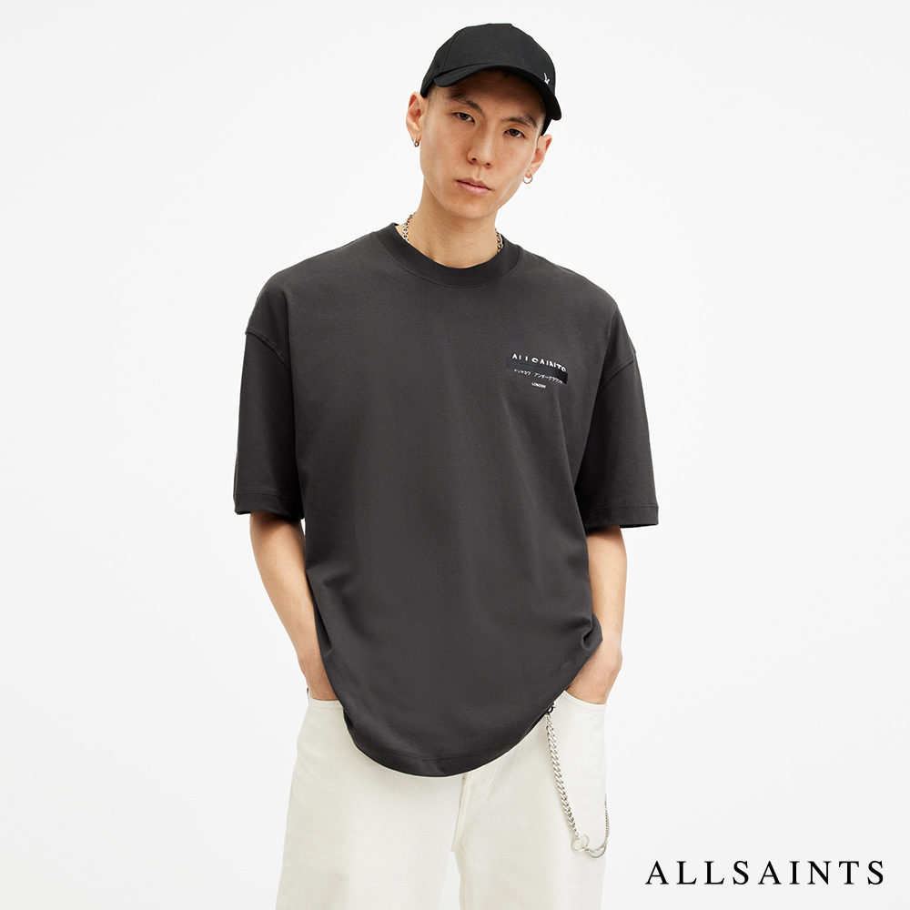 ALLSAINTS REDACT 短袖T恤Washed Bl