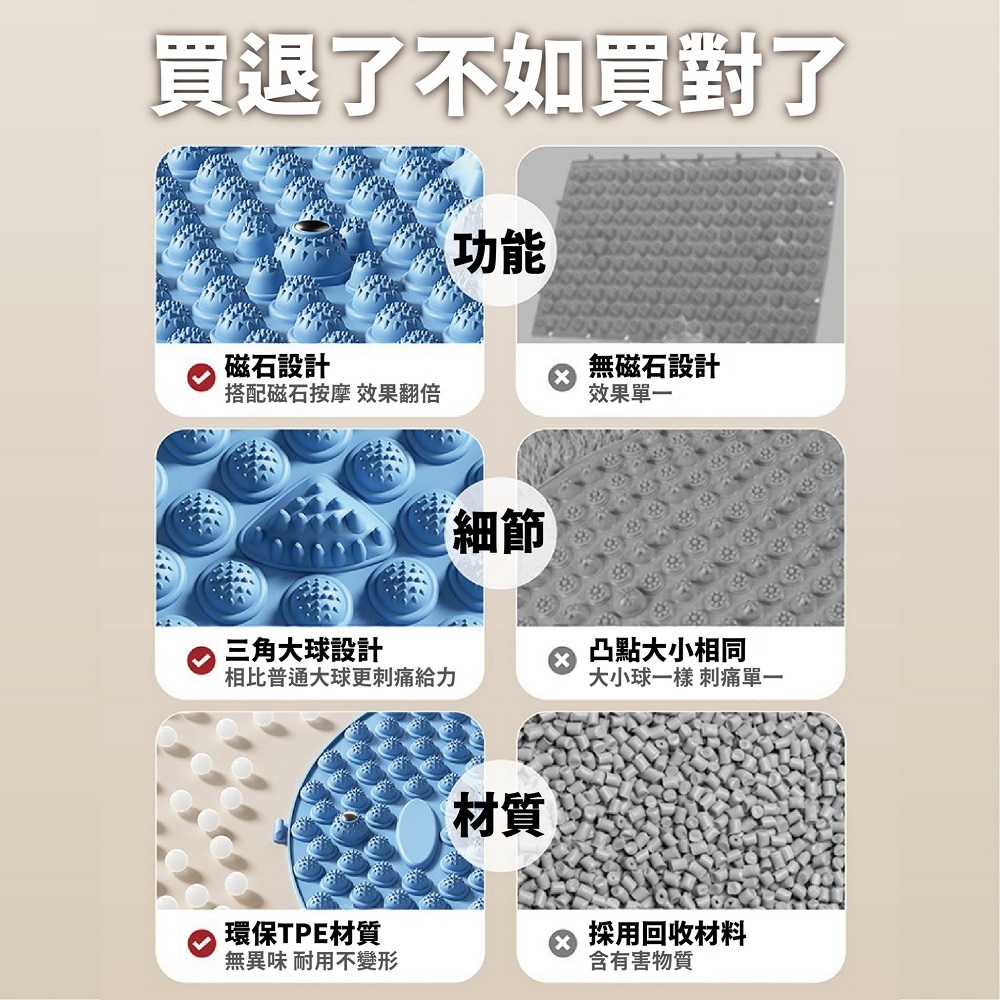 搭配磁石按摩 效果翻倍
