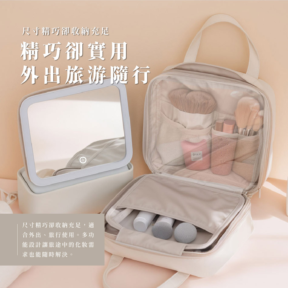 尺寸精巧卻收納充足,適