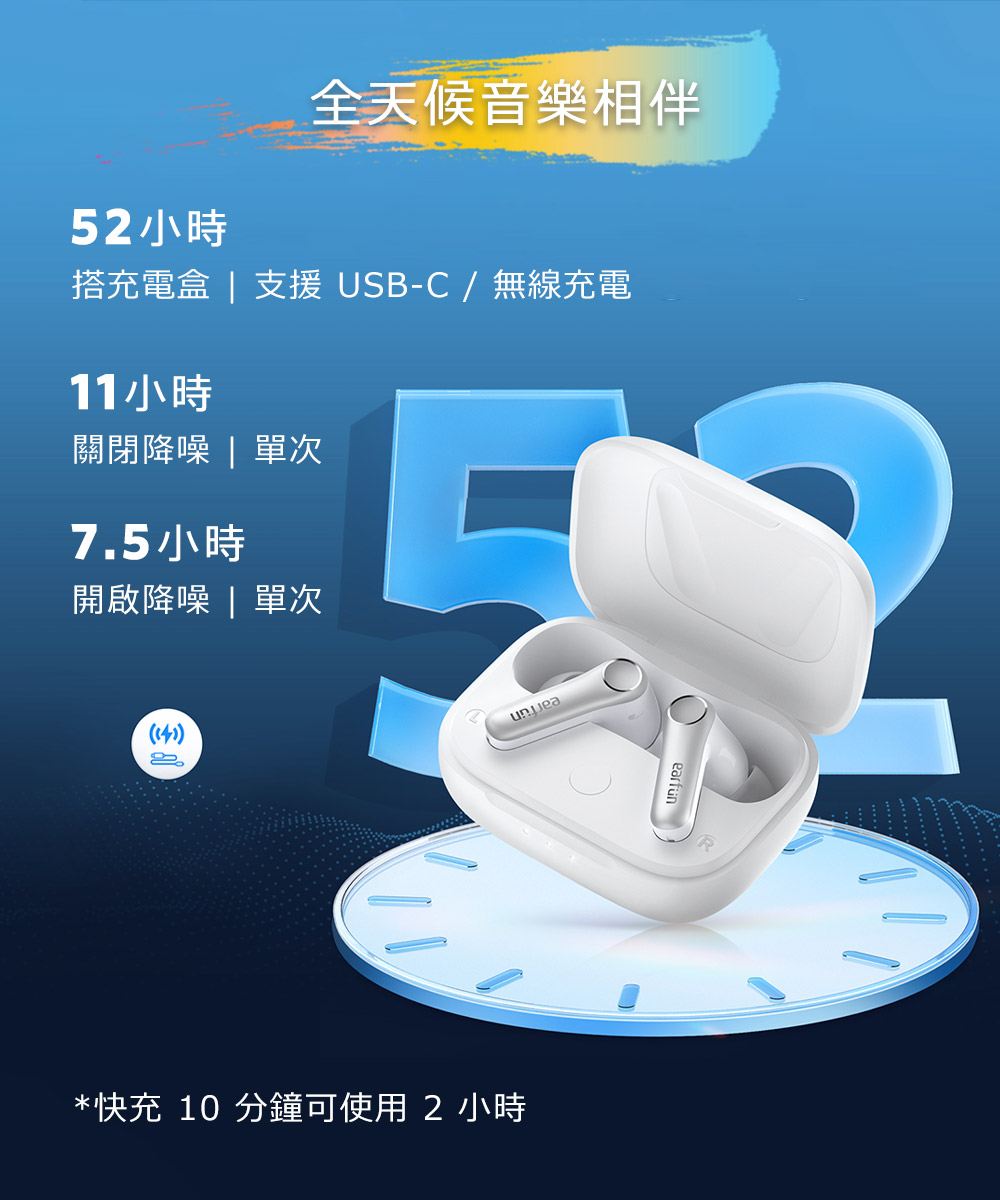 搭充電盒  支援USBC無線充電