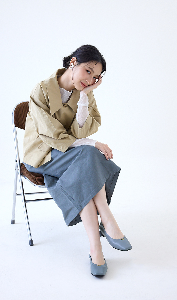 DIANA 柔軟羊皮方頭芭蕾舞平底鞋(藍色)好評推薦 DIANA 柔軟羊皮方頭芭蕾舞平底鞋(藍色)好評推薦