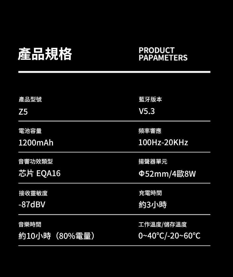 約10小時80%電量