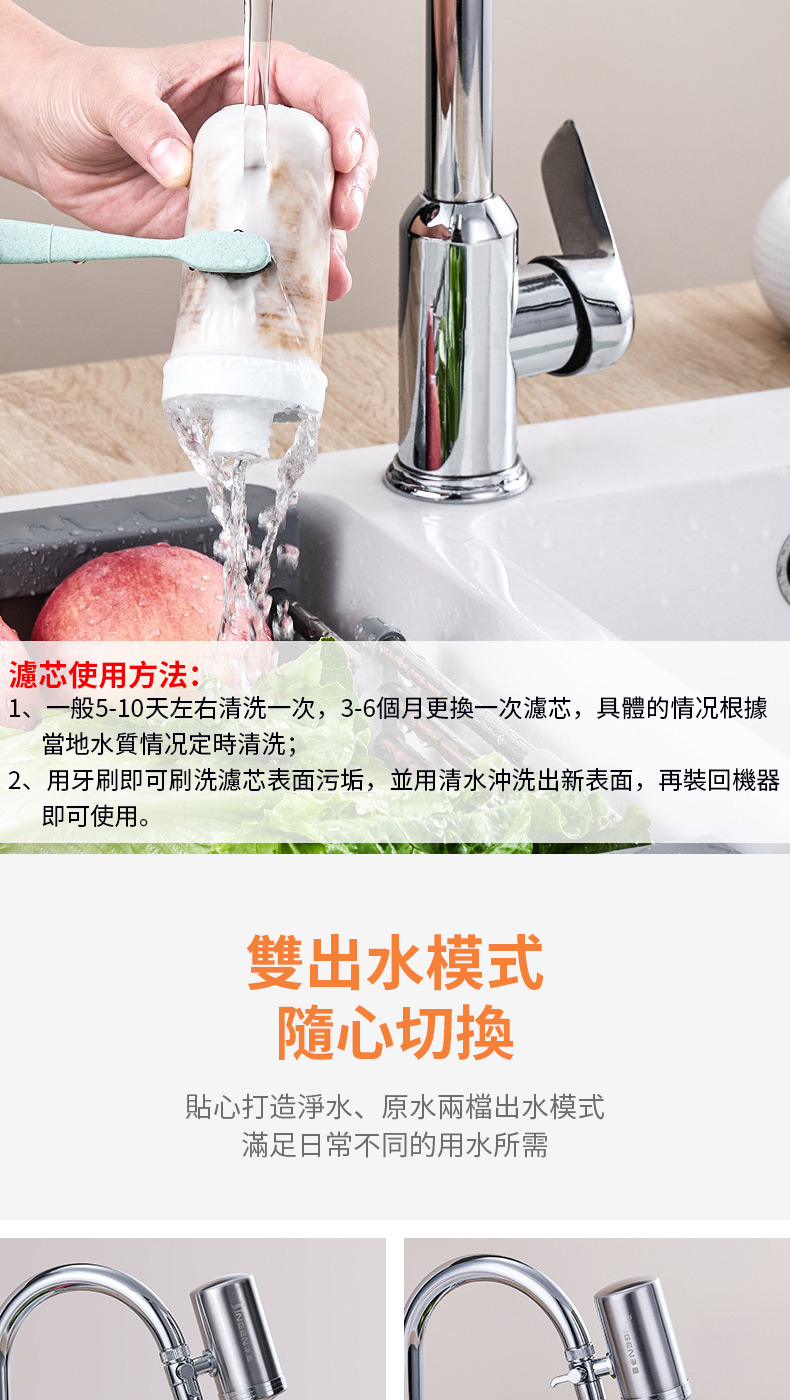 1、一般510天左右清洗一次,36個月更換一次濾芯,具體的情况根據