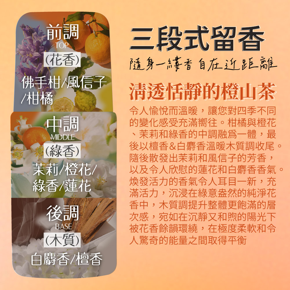 以及令人欣慰的蓮花和白麝香香氣。