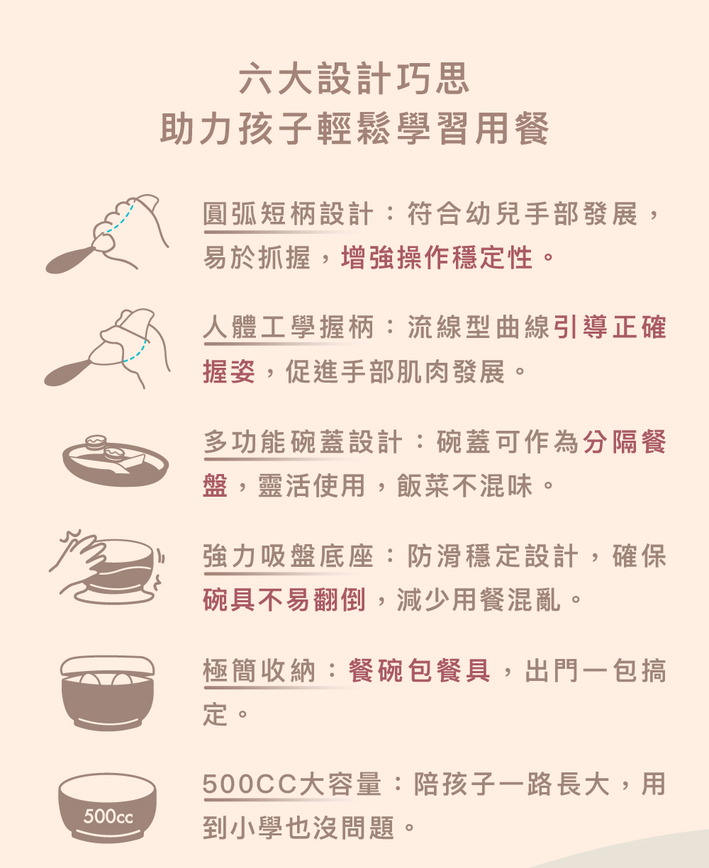 500CC大容量陪孩子一路長大,用
