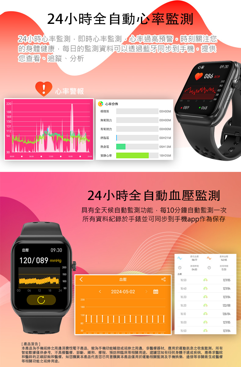 本產品為手機延伸之周邊消費性電子產品,做為手機功能輔助或延伸之周邊,非醫療器材,應用於運動訊息之收集監測。所有