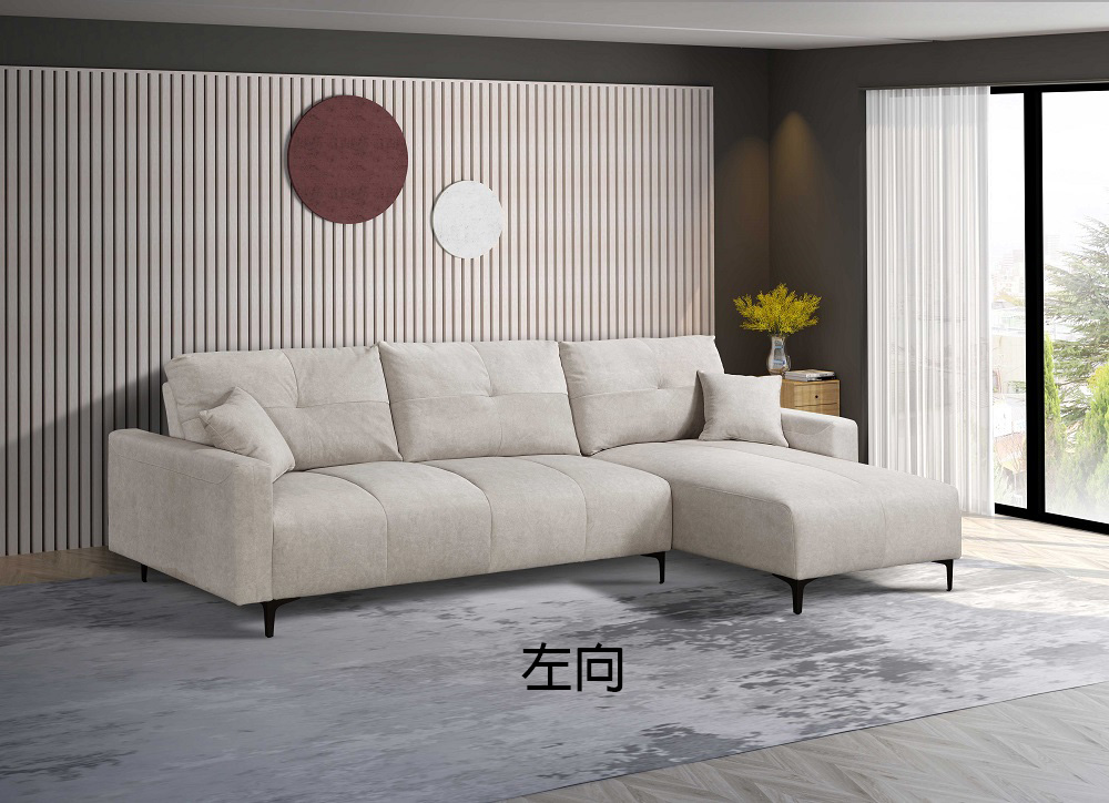 MUNA 家居 春川L型貓抓布功能沙發/共兩方向(沙發 布沙