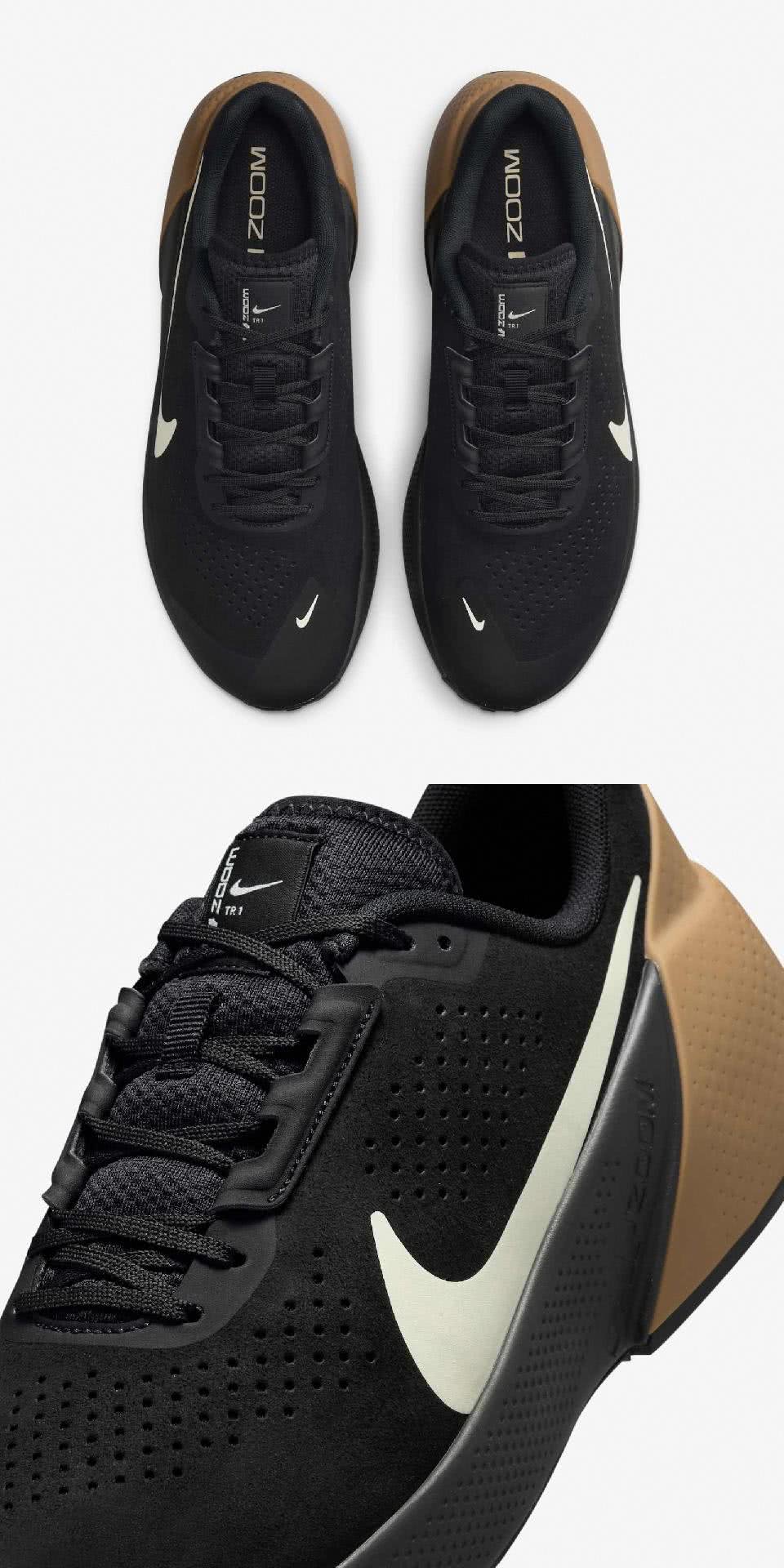 NIKE 耐吉 訓練鞋 Air Zoom TR 1 男鞋 黑