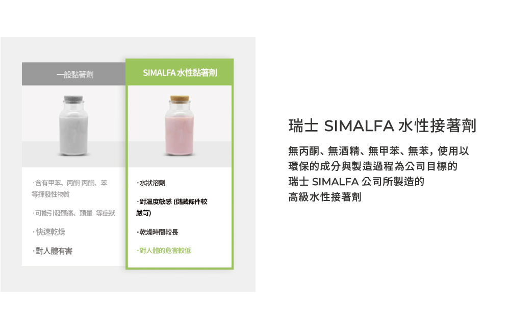 無丙酮、無酒精、無甲苯、無苯,使用以