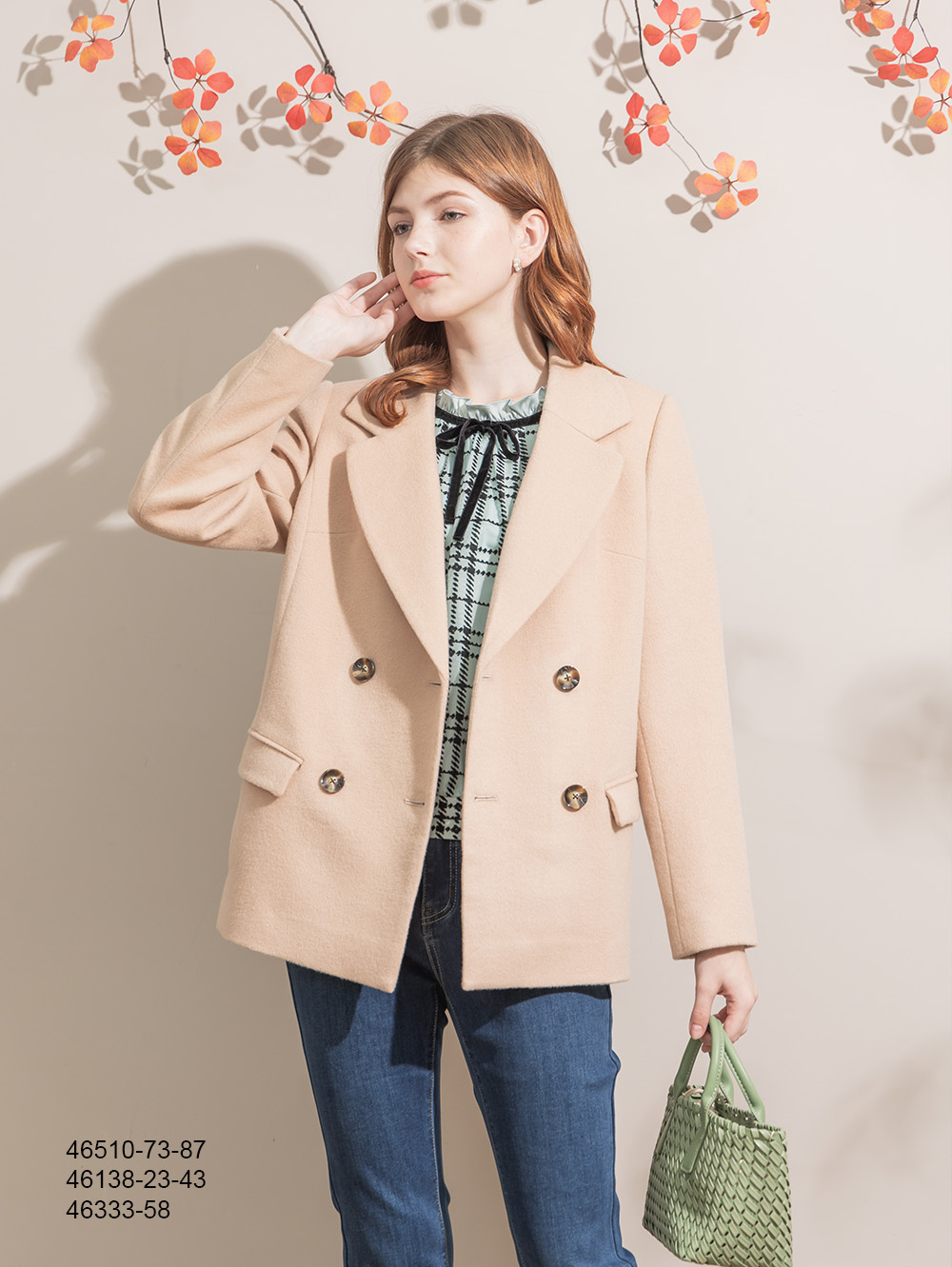 IRIS 艾莉詩 經典雙排釦西裝外套-2色(46510)優惠