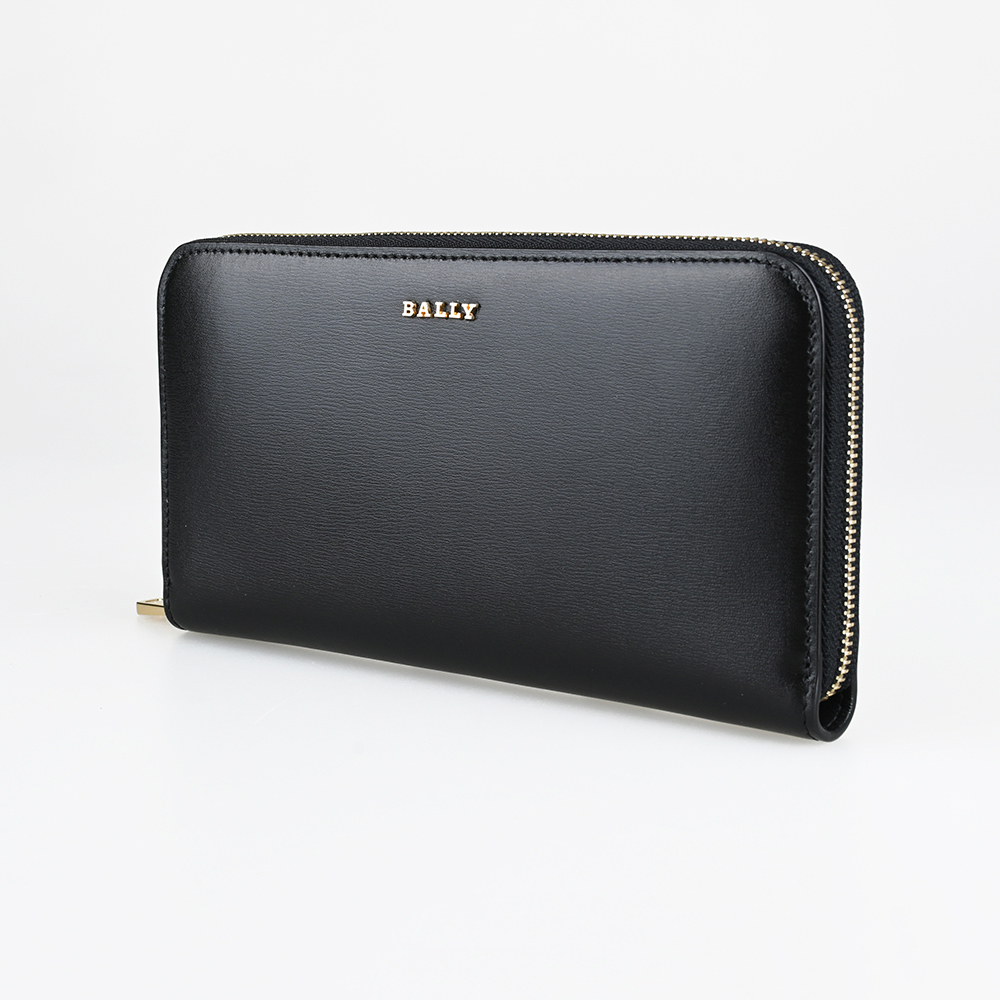 BALLY BALLY Lovenor金字燙印LOGO髮絲紋