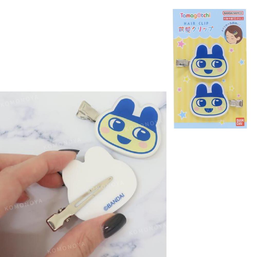 小禮堂 塔麻可吉 造型髮夾2入組 - 大臉款 麻美吉 花花吉