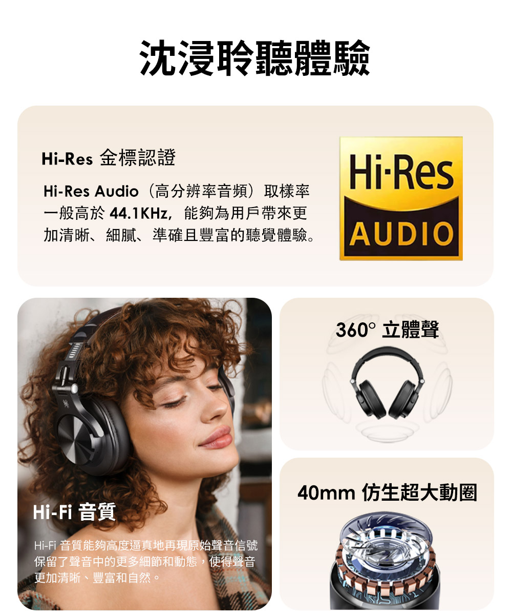 HiFi 音質能夠高度逼真地再現原始聲音信號
