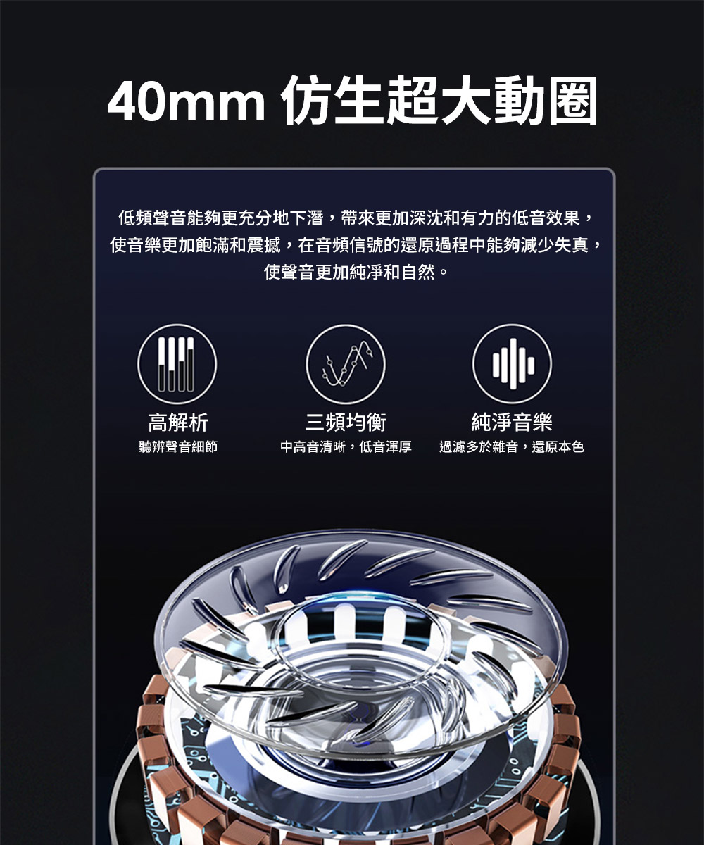 使音樂更加飽滿和震撼,在音頻信號的還原過程中能夠減少失真,