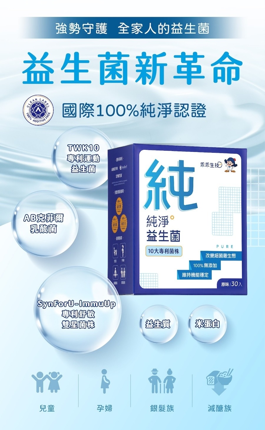 強勢守護全家人的益生菌