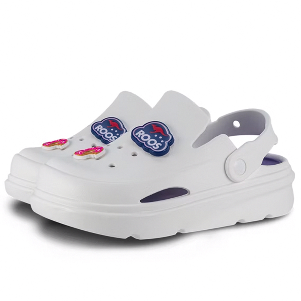 KangaROOS 美國袋鼠鞋 女 ROO CLOG 厚底洞