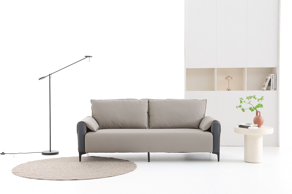 MUNA 家居 1810型貓抓皮三人沙發(沙發 皮沙發 三人