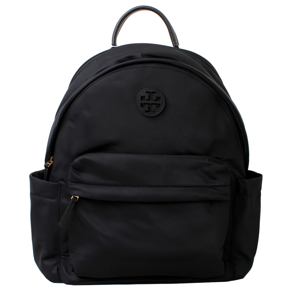 TORY BURCH ELLA 經典縫線LOGO 尼龍雙層拉
