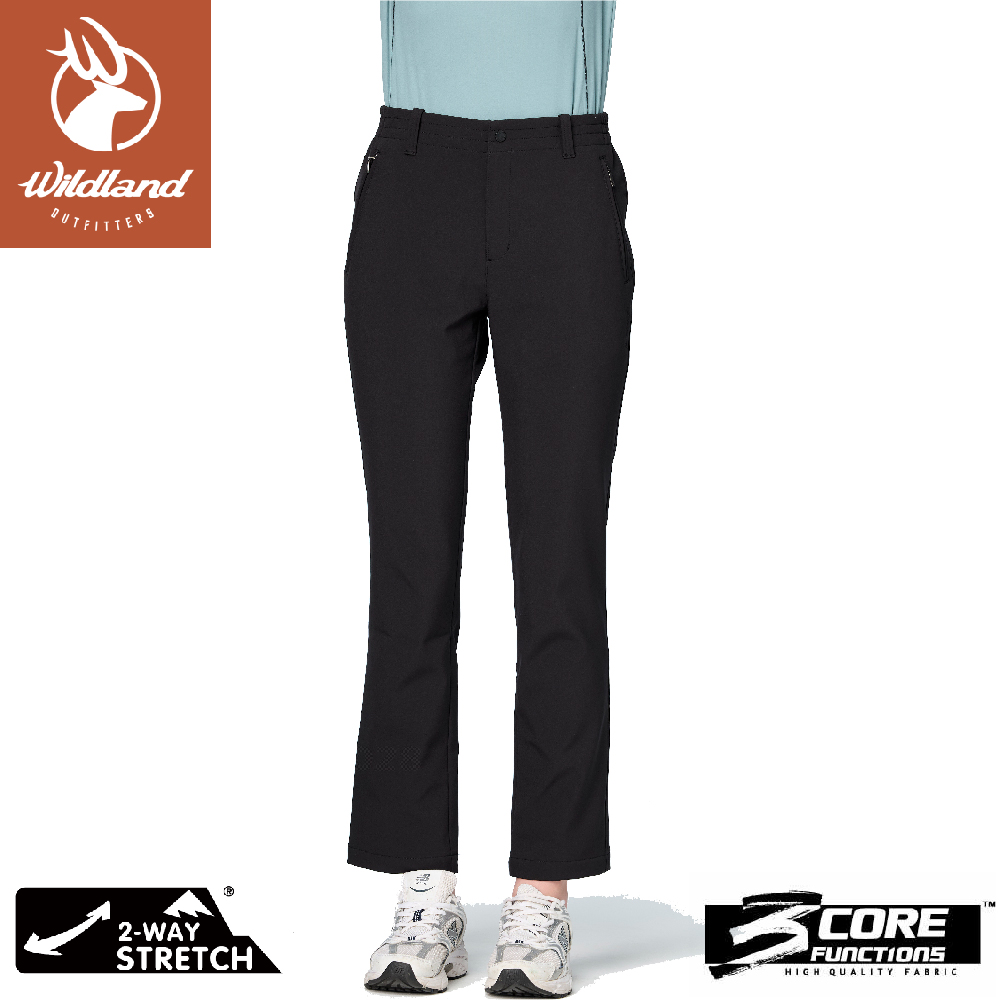 Wildland 荒野 女 SOFTSHELL防潑保暖長褲《