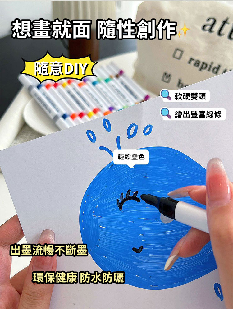 想畫就面 隨性創作